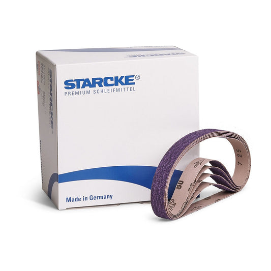 STARCKE Schleifband 071XP Keramik mit Verpackung, Hochleistungs-Schleifband Made in Germany