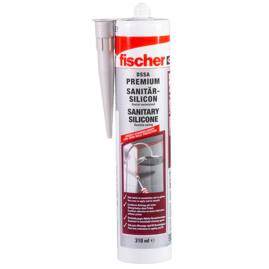 fischer Sanitärsilicon Premium DSSA