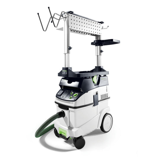 Festool Workcenter WCR 1000 T-LOC mobiler Arbeitsplatz mit Absauganlage, Lochwand und verstellbaren Werkzeughaltern