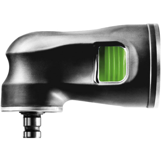 Festool Winkelvorsatz AU-43 FFP mit grüner Libelle für 90-Grad-Winkelbohrungen