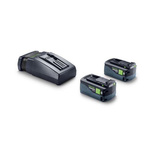 Festool Energie-Set 18V mit Schnellladegerät TCL6 und zwei BP18 Li 5,0 HP-ASI Akkupacks