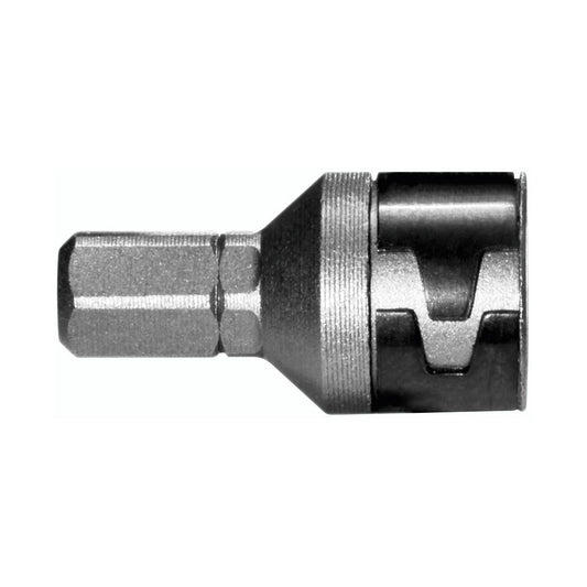 Festool Steckschlüssel SW 3/8"-DC UNI FF 2x mit Sechskantschaft und Kugelklemmung, Ansicht von vorne.