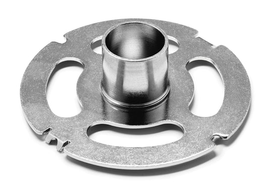 Festool Kopierring Draufsicht, Stahlkopierring mit Befestigungsloch für Oberfräsen OF 1010 OF 1400 OF 2200
