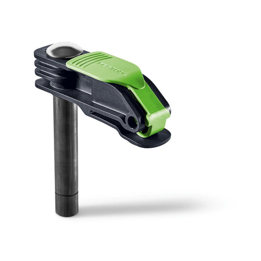 Festool Hebelzwinge MFT-HZ 80 mit grünem Klemmhebel auf Zylinderschaft für MFT-Spannsystem