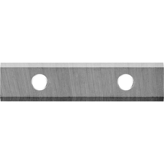 Festool Wendemesser CT-HK HW 80x13x2,2/3 mit zwei Schneiden und Befestigungslöchern, Draufsicht