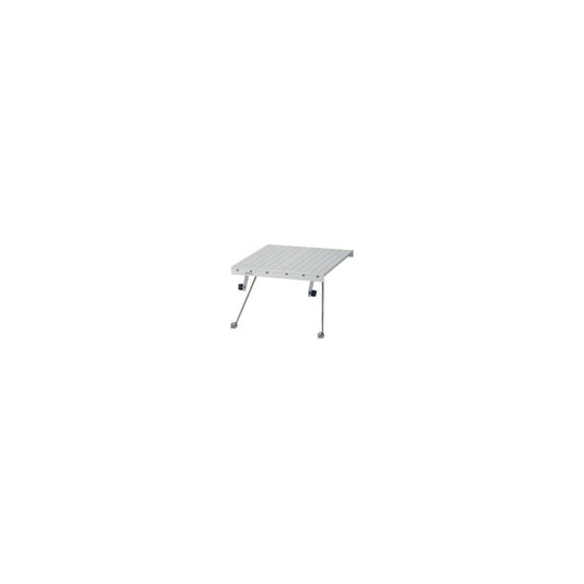 Festool Tischverlängerung CS 70 VL aus Aluminium, ausgeklappt, Schrägansicht