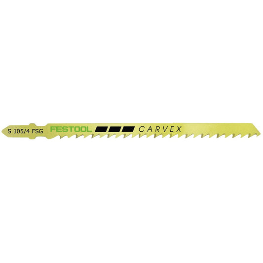 Festool Stichsägeblatt S 105/4 FSG CARVEX Holz Universal mit geschränkten Zähnen gelb