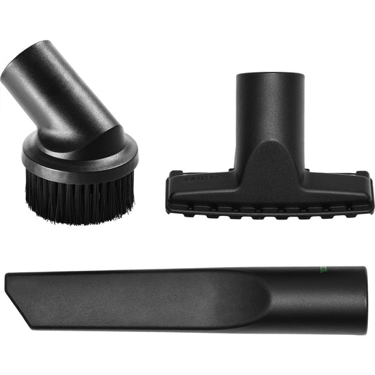 Festool Düsen-Reinigungsset D 27/D 36 mit Fugendüse, Polsterdüse und Saugpinsel Lieferumfang.