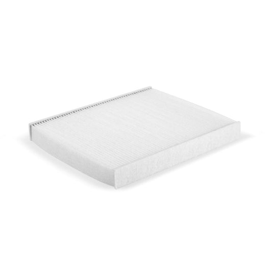 Festool Vorfilter VF-SYS-AIR/5 weiß, Ansicht von oben auf flache Filtermatten mit Rippenstruktur