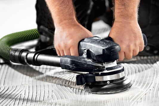 Festool Fräsrad HW-SZ 12 in Anwendung, Hartmetall-Fräsräder beim Materialabtrag auf Werkstück