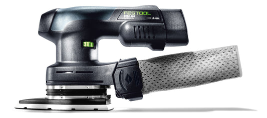 Festool DTSC 400 Akku-Deltaschleifer mit Staubfangbeutel und Schleifschuh für Ecken und Kanten