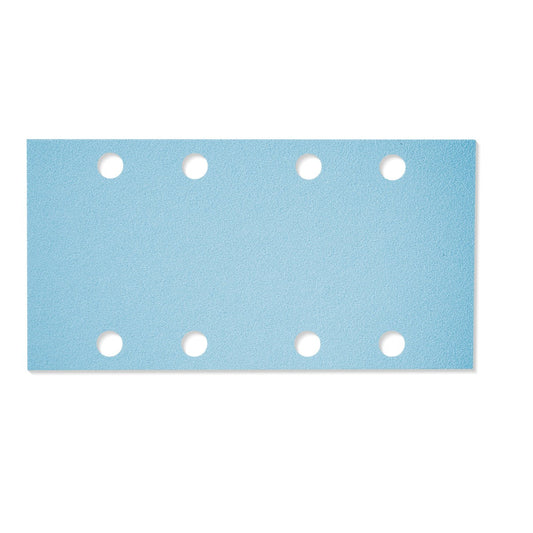 Festool Schleifstreifen Granat 80x133mm mit acht Löchern für StickFix-Klettsystem, blau