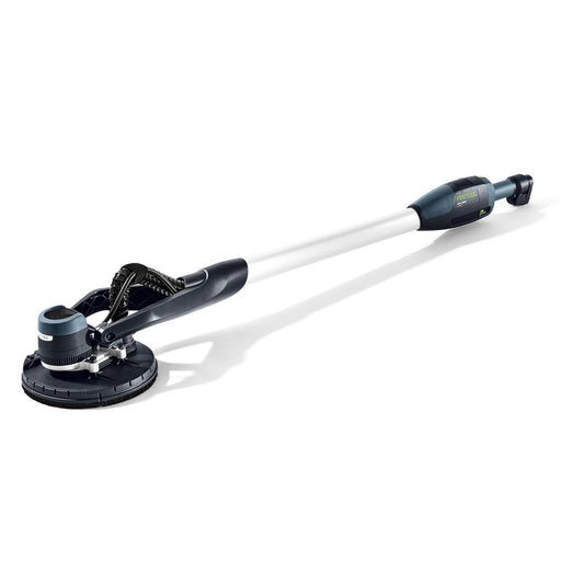 Festool PLANEX easy LHS-E 225 EQ-CB Langhalsschleifer mit Schleifteller und Teleskopstange für Trockenbau