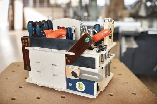 Festool Systainer³ SYS3 HWZ M 337 Holzeinsatz mit Handwerkzeugen, Schraubendrehern und Zubehör