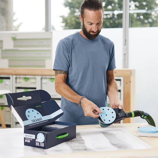 Festool Schleifscheiben Granat Set 125mm Durchmesser