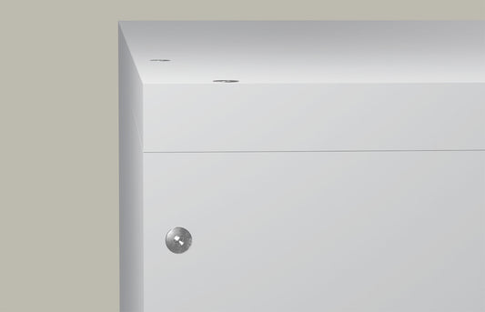 fischer Spanplattenschraube ClassicFast FCF II mit Senkkopf und TX-Antrieb in Gipskartonplatte versenkt