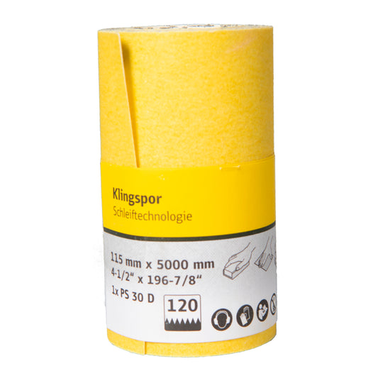 Klingspor Schleifpapierrolle PS 30 D 5m - Schleiftitan.de